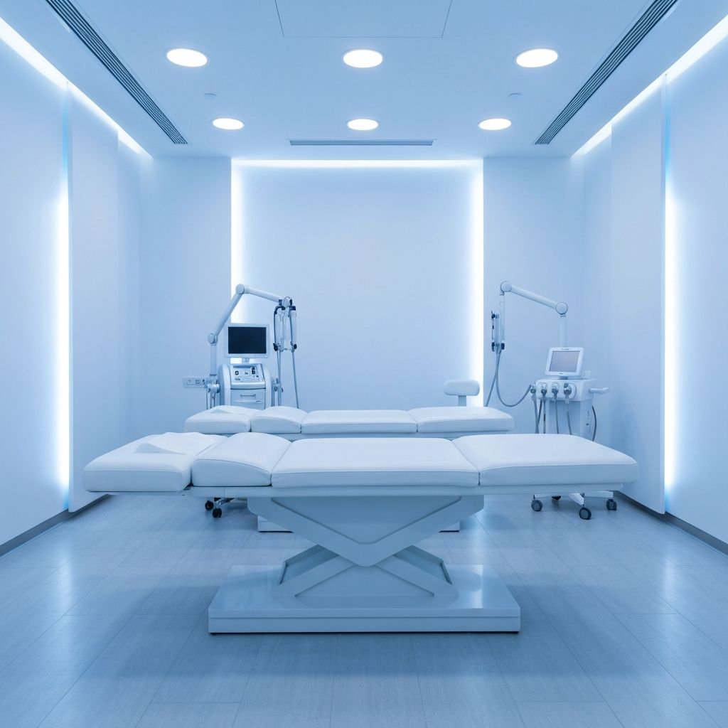 Premium med spa treatment room